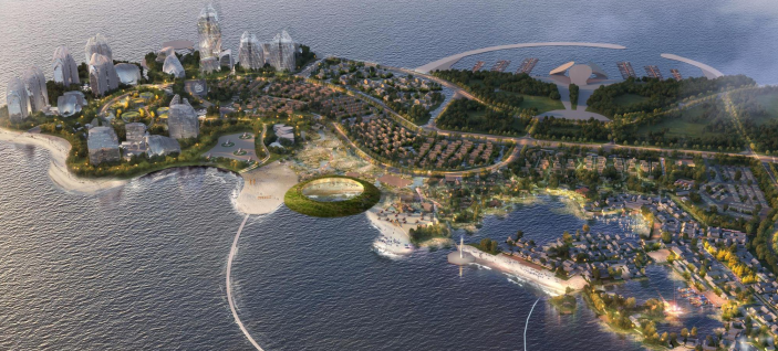 UG环球乐成中标中南置地唐山湾风情小镇项目设计