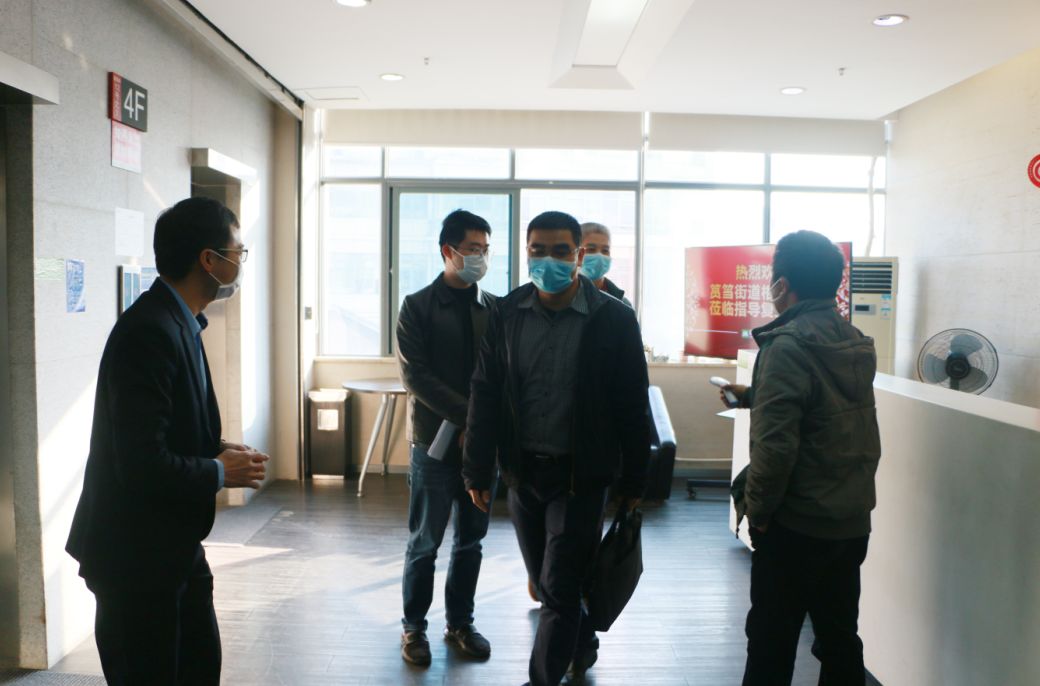 万众一心，，携手抗疫 | 筼筜街道主任苏克一行莅临UG环球指导复工情形